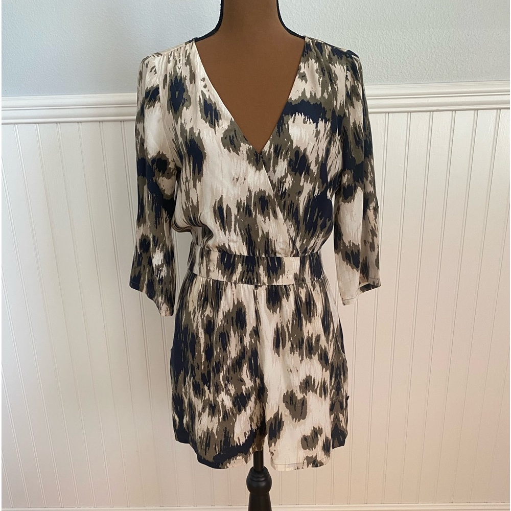 Silk Short Romper